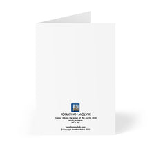 Load image into Gallery viewer, Tree of life on the edge of the world - Notecard