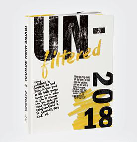 Cover Design - Irvine High School 2018 - Award winning cover design