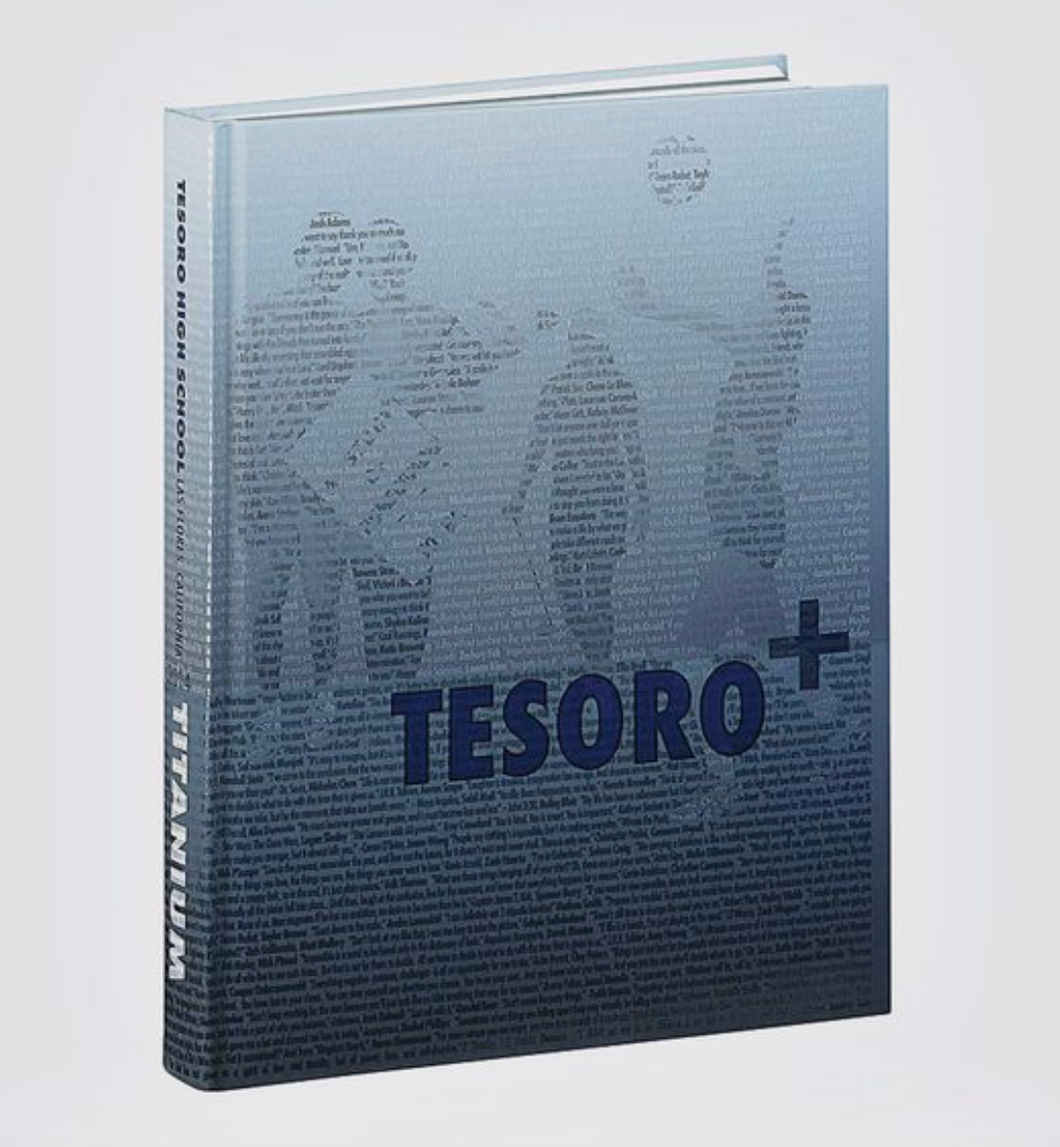 Cover Design - Tesoro High School 2014 - Award winning cover design