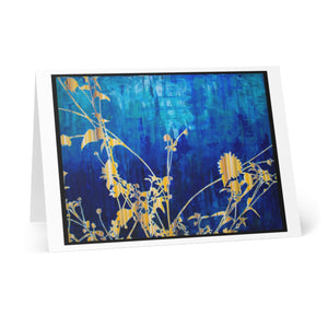 Wildflower Abstract I  - Notecards (8 pcs)