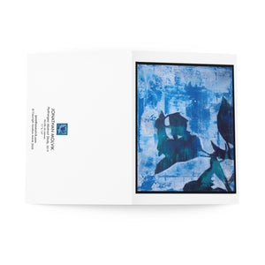 Hydrangea Abstract Study - Notecards (8 pcs)